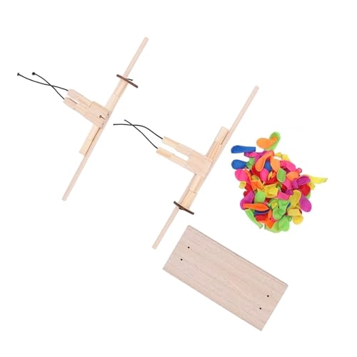 Funny Wooden Balloon Man Battle Game - 1 Count (Leftwei6eqtgnkboj)