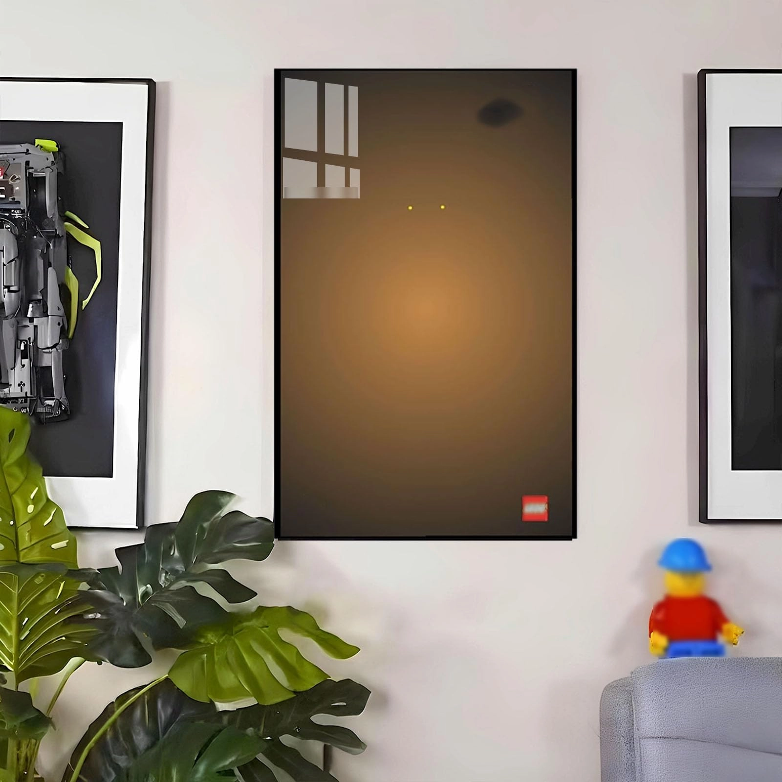 Display Wall Plate - Lego