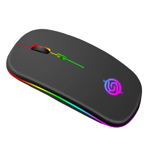 2.4G Wireless Mute RGB Light Honeycomb Gaming Mouse - 2.4G Wireless