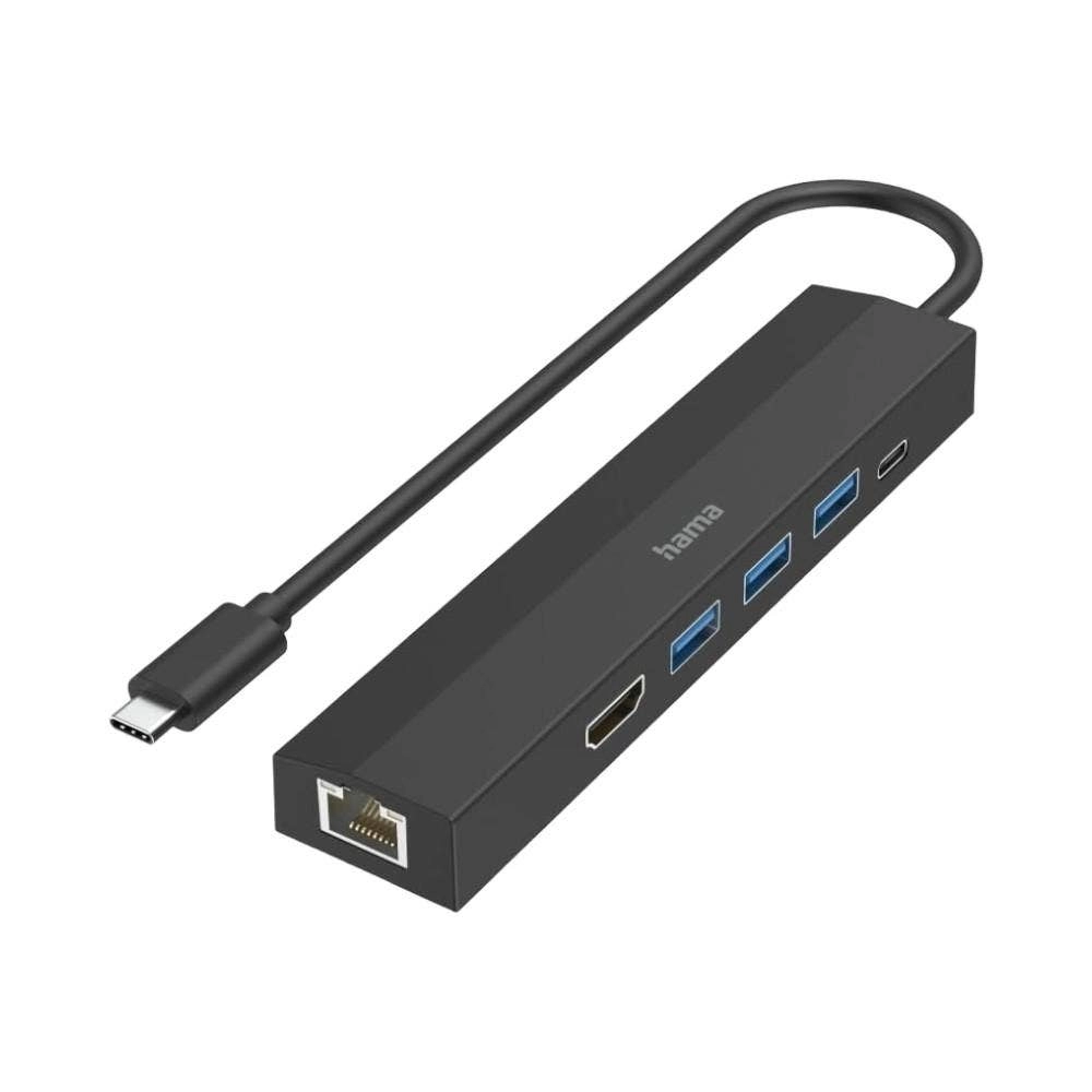 Hama Multiport 6 Ports USB-C Hub - USB-C