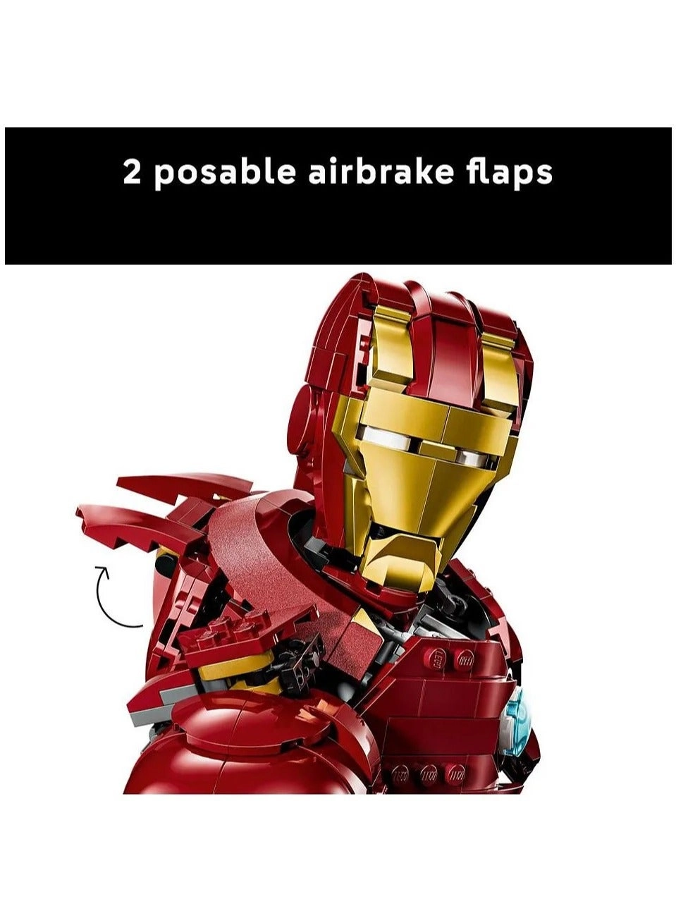 Iron Man MK4 Bust (76327) - 436 Pieces Minifigure