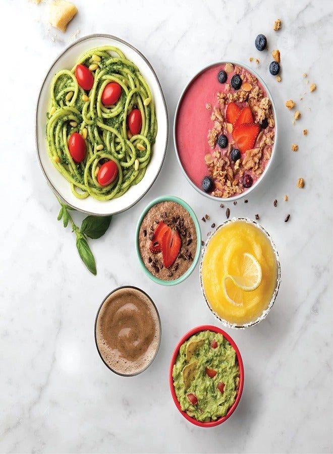 Big Power Countertop Blender - 5-Speed Auto Clean Stainless Steel Blades