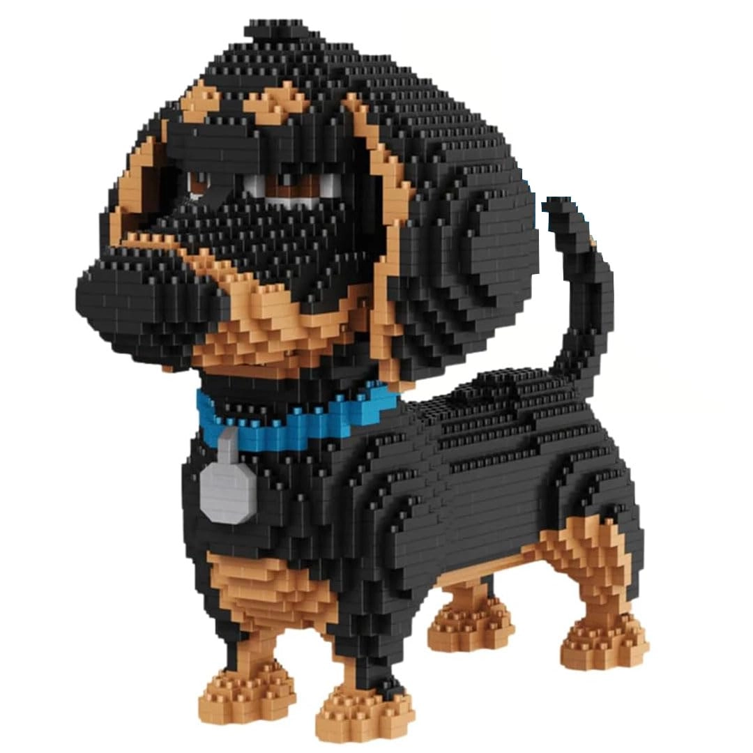 XinLiangDian Dachshund Dog 3D Puzzle (XLD-16014) - 1 pcs