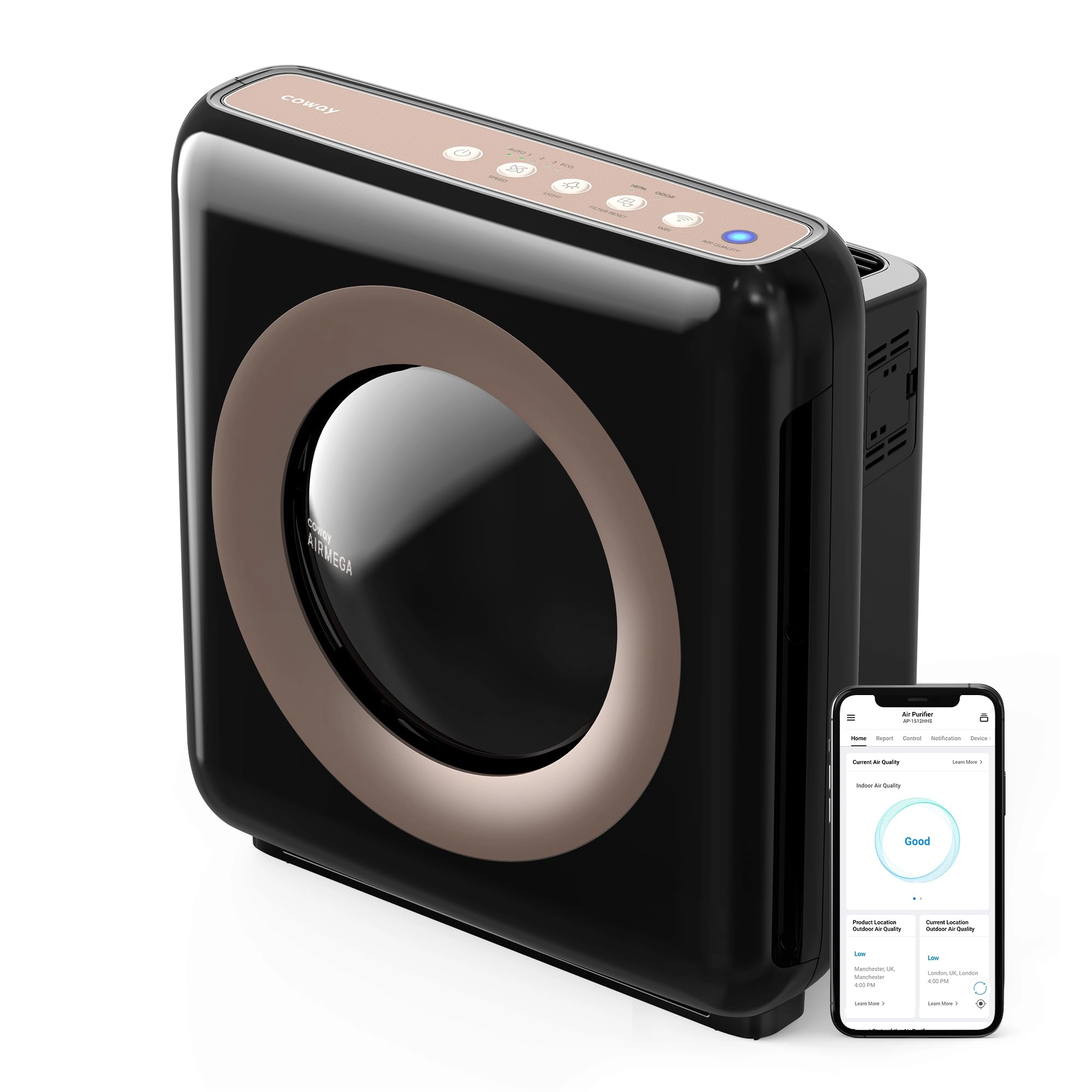 Coway Airmega AP-1512HHS - 1575 Square Feet HEPA