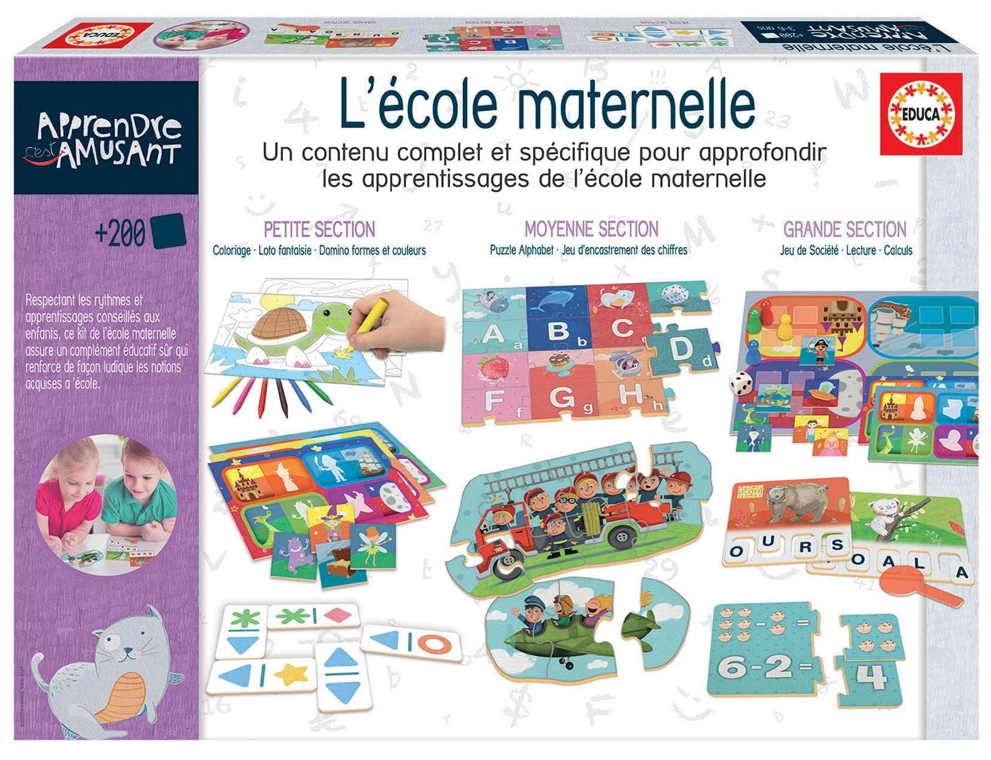 Educa Kindergarten Learning Kit - 3 years and up 1 pieces