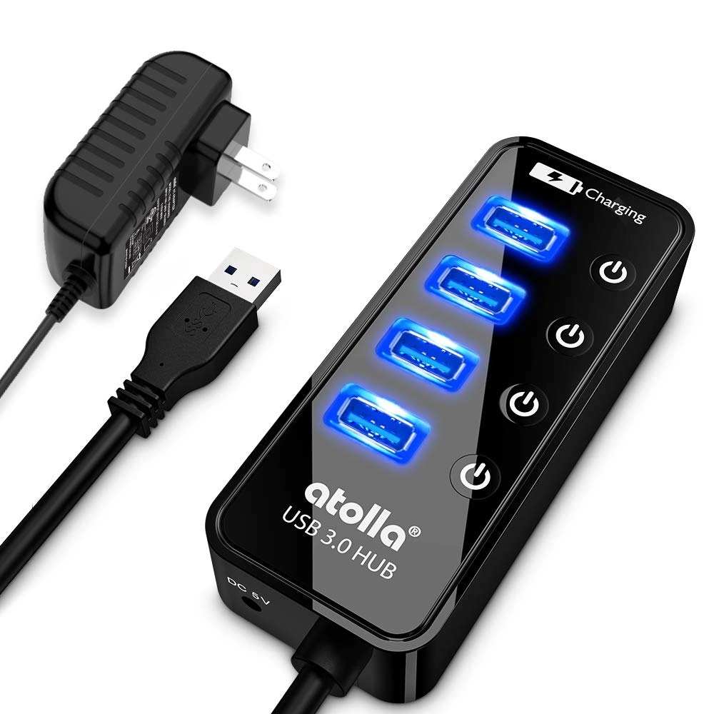 USB 3.0 Hub - 4-Port 5V/3A Adapter