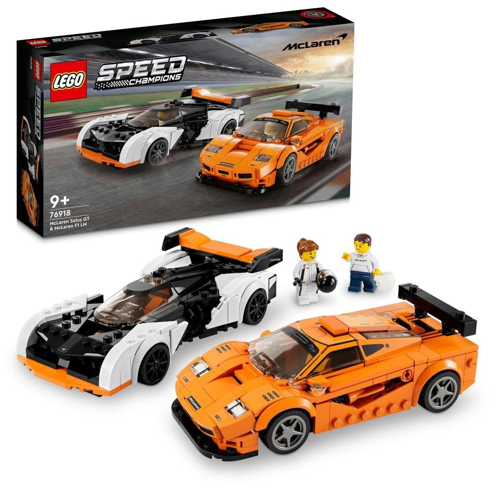 LEGO Speed Champions Solus GT + F1 LM (76918) - Multicolor