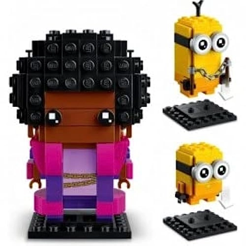 Minions Brickheadz Belle Bottom, Kevin and Bob (40421)