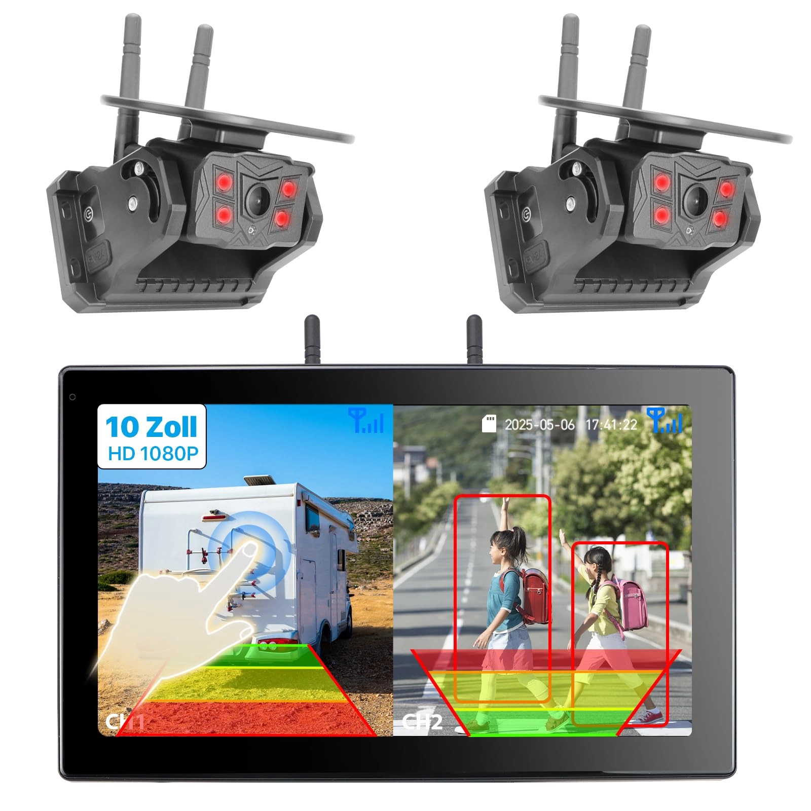 DE-TCM102 - Night vision Wireless 1080P