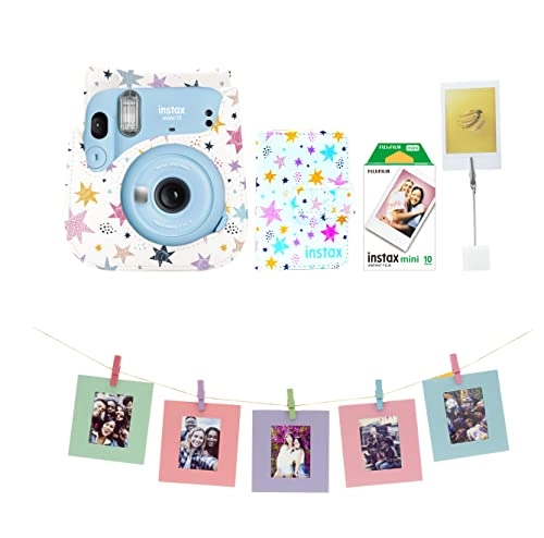 Mini 11 + Film + Mill 11 Case + Photo Album + Photo Stand + Photo Pegs + Wash Tape + Outter Box
