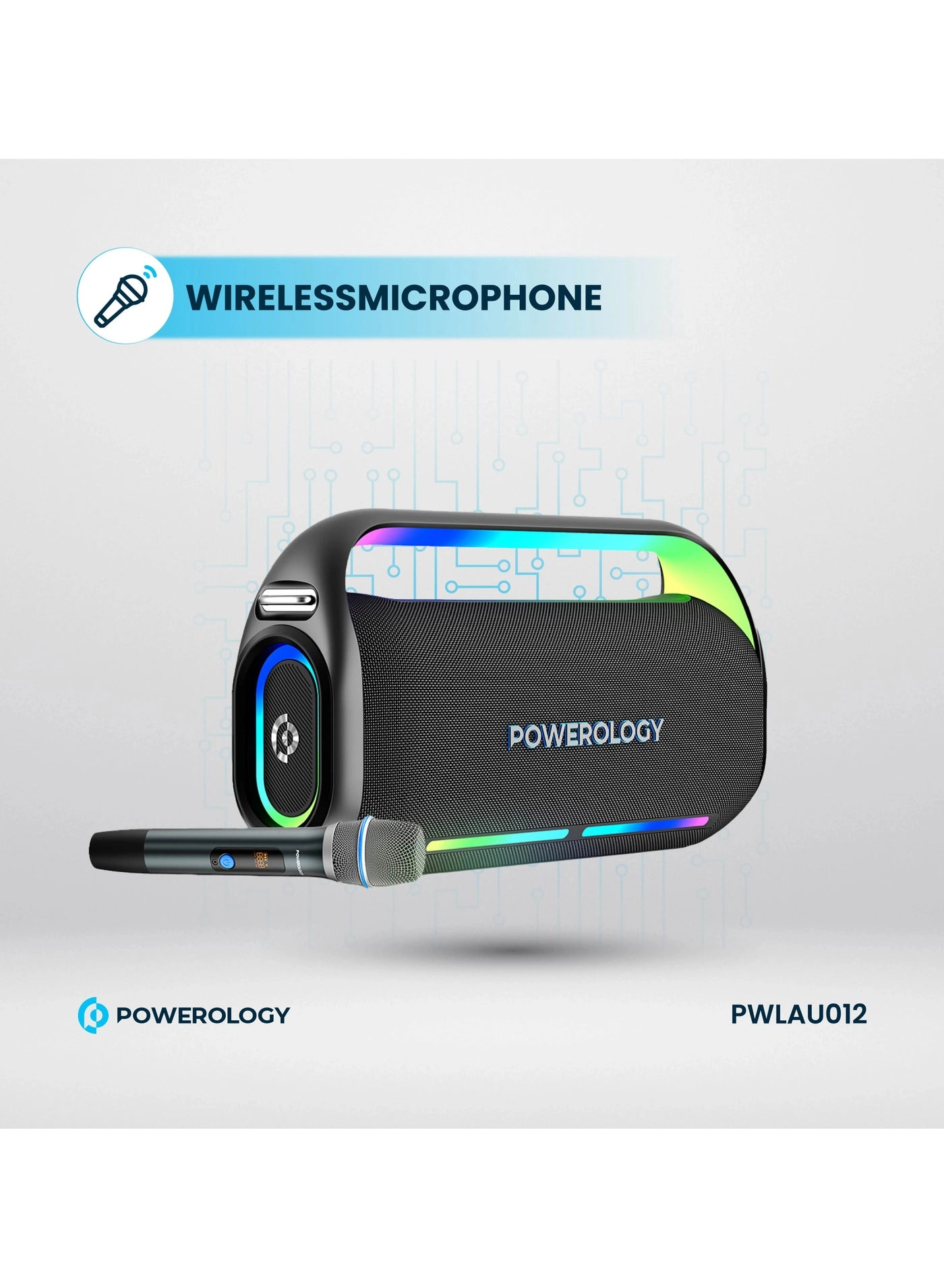 TWS Karaoke Speaker - Wireless Microphone 256GB 150W