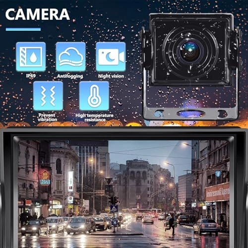 Backup Camera - 18IR Night Vision Wired 800*480