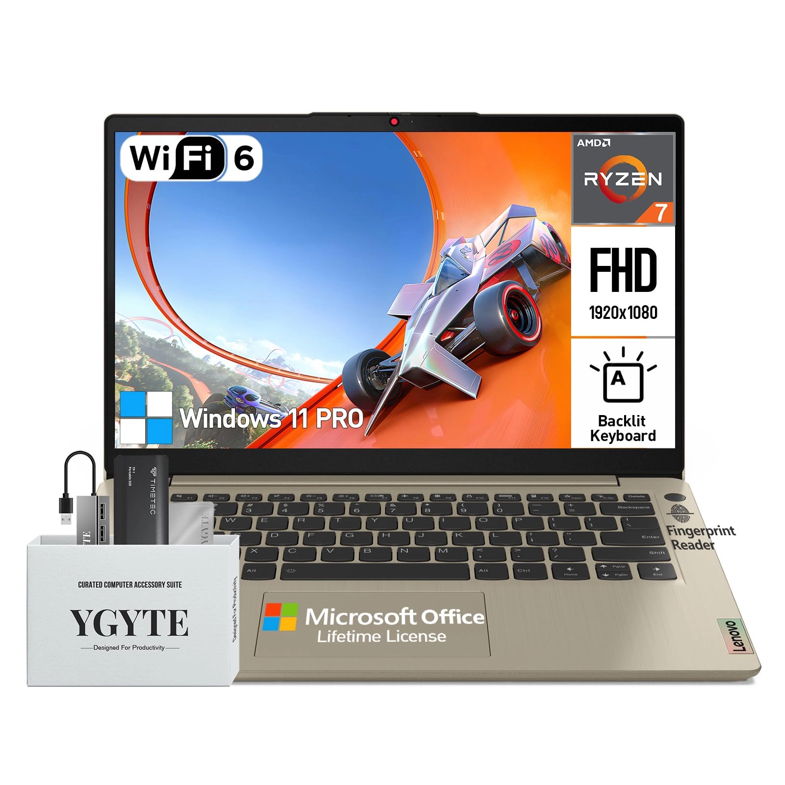 Lenovo Ideapad 3 - 14'' Ryzen 7 5700U 36GB DDR4 1TB SSD