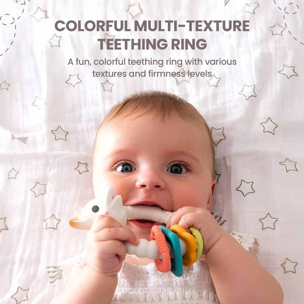So'Pure Teething Colo'Rings - 100% NATURAL RUBBER