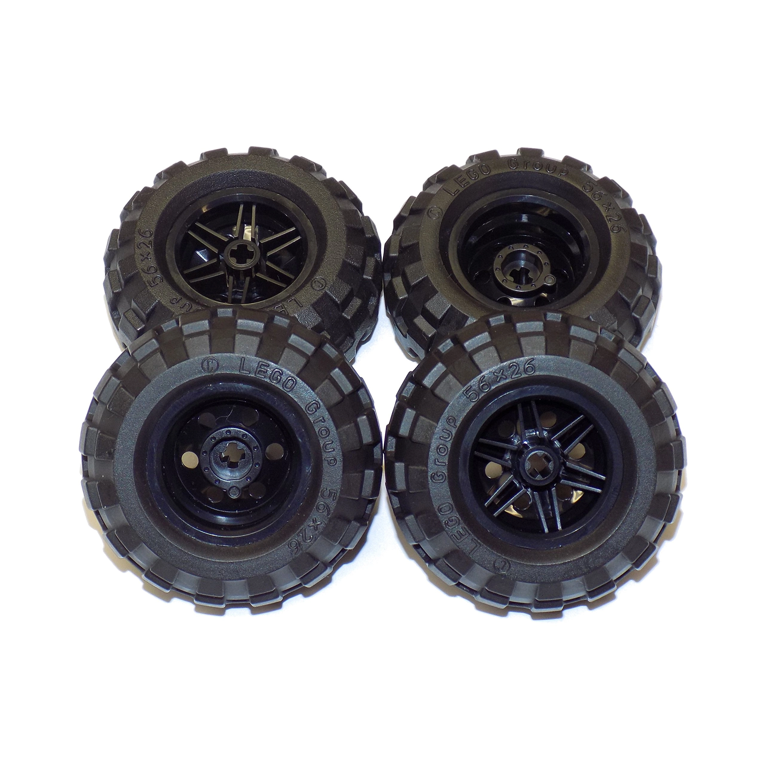 LEGO Tire and Wheel Pack - Large Black