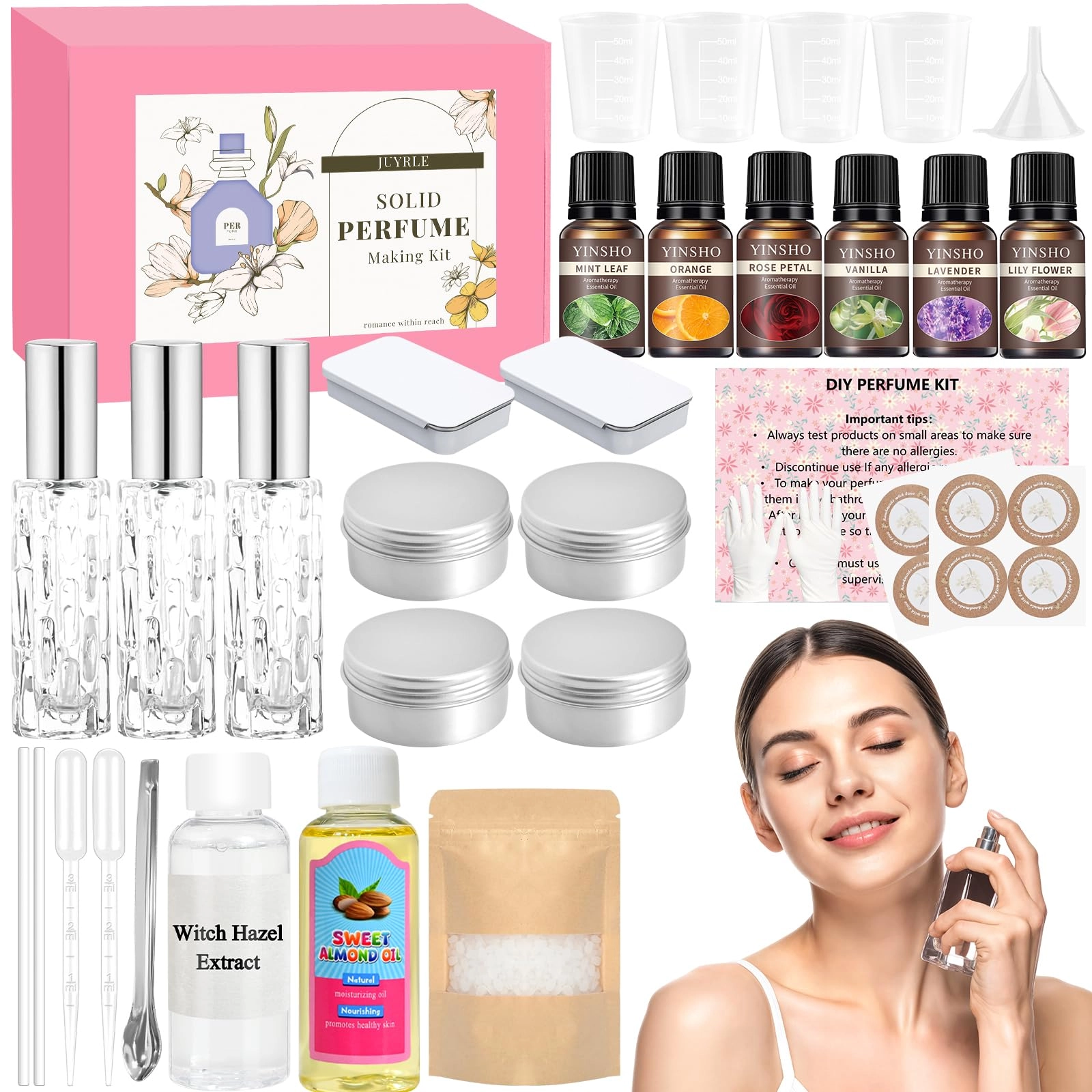 JUYRLE Perfume Making Kit - Solid Liquid