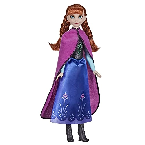 Anna Fashion Doll - Long Red Hair Outfit Inspired by Frozen 2 Ages 3+