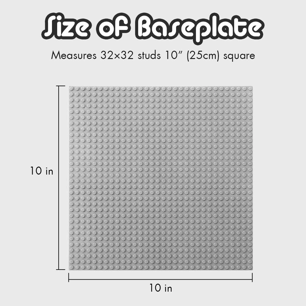 Classic Baseplates - 32X32 6pcs