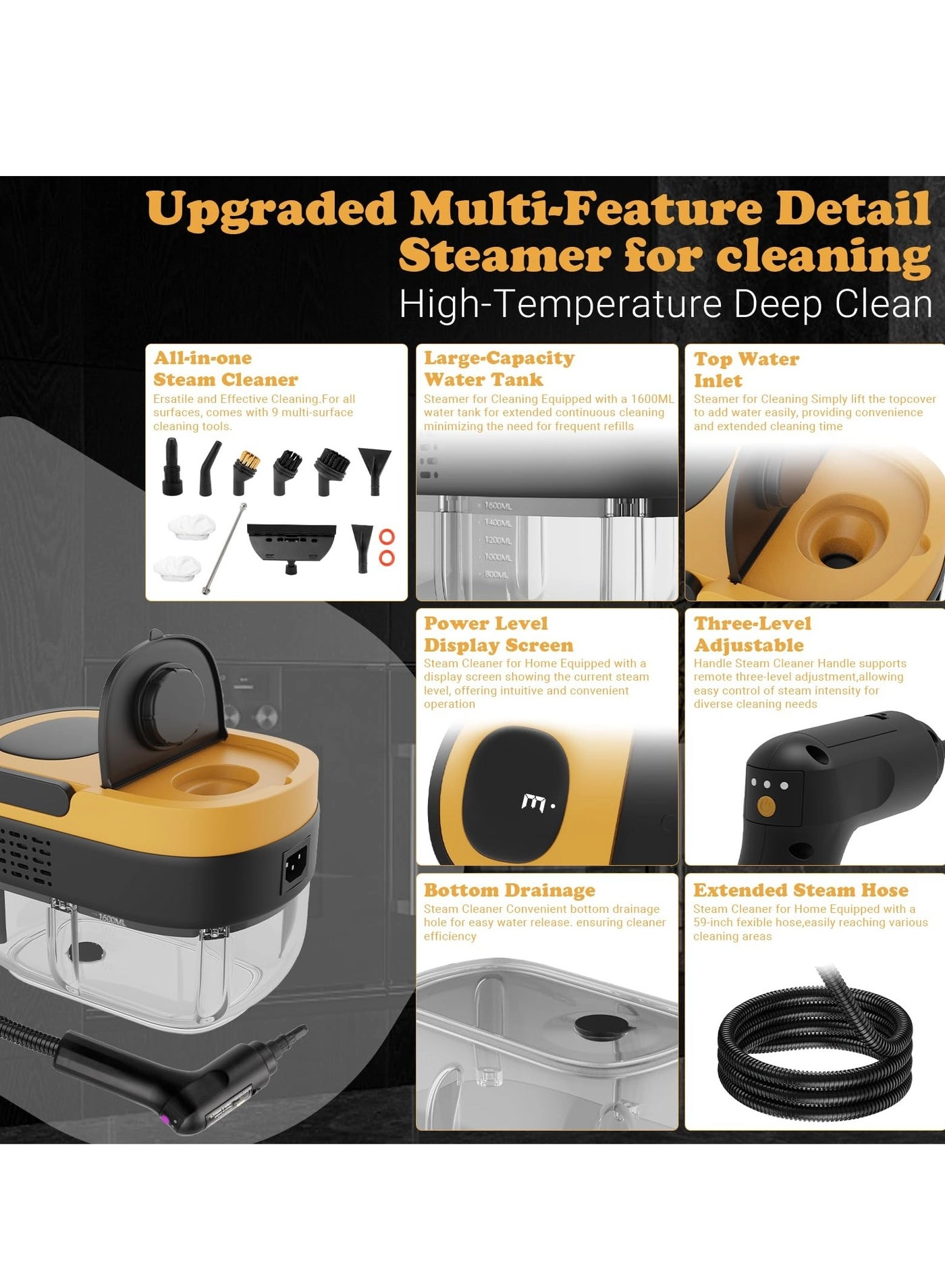 Steam Cleaner - 1000ML