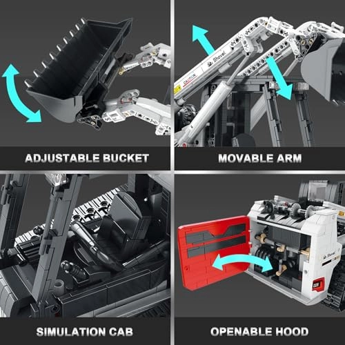Bobcat Loader - 1227 pcs for ages 14+