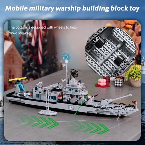 Boat Building Block Sets - 1442PCS