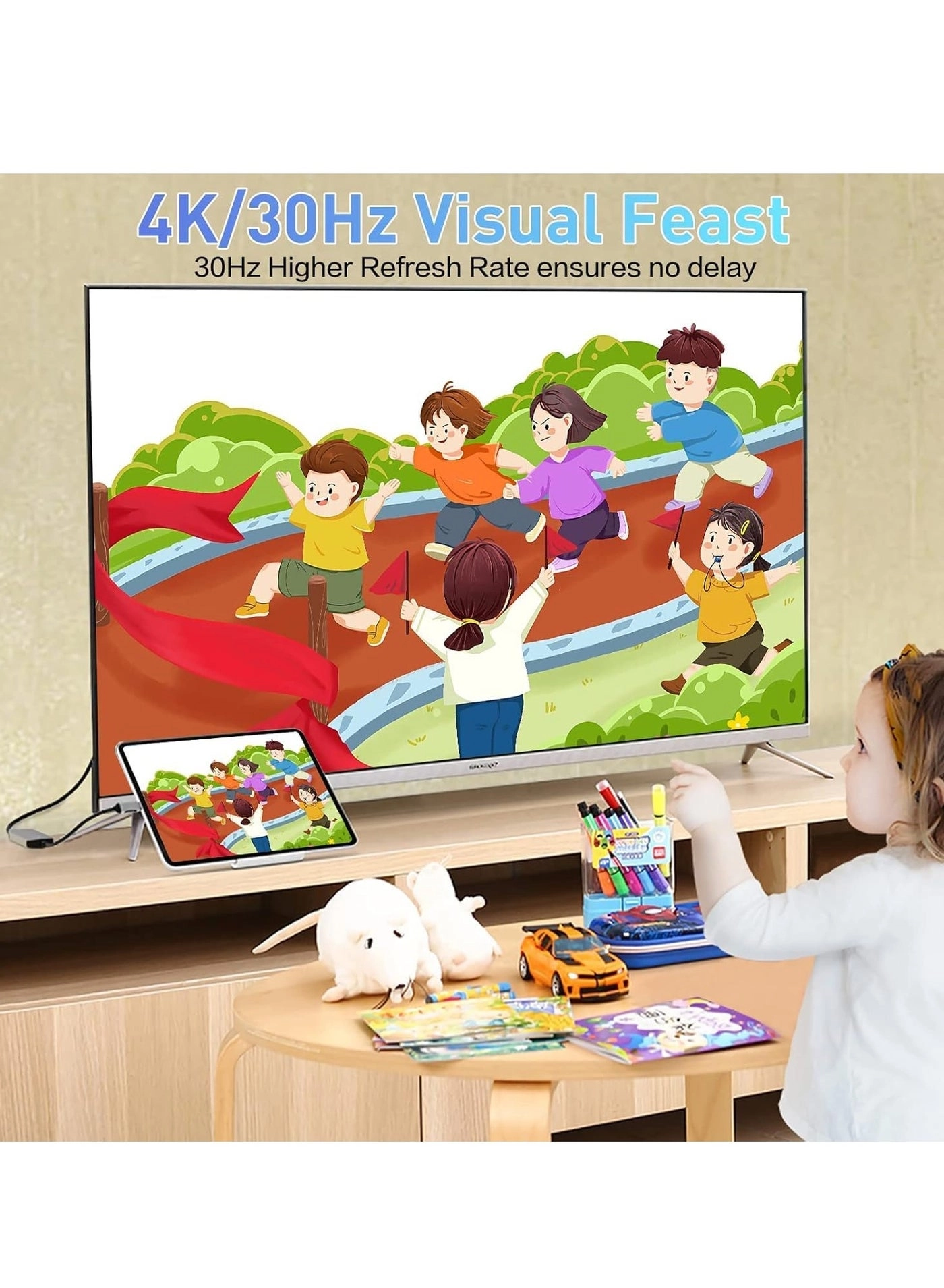 USB C Hub - 4K HDMI 2 USB 3.0 100W PD