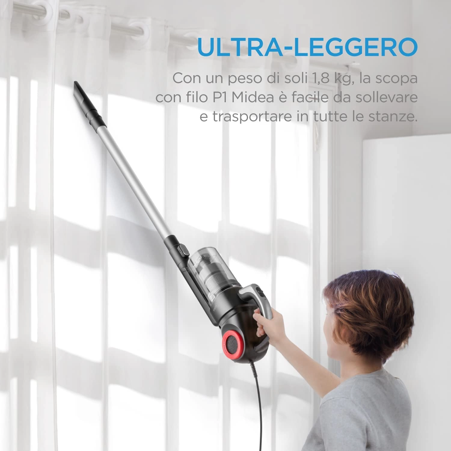 2-In-1 Corded Upright Vacuum Cleaner (EE-20S)