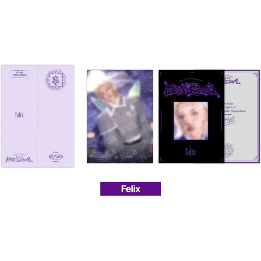 Skzoo Felix Profile Poster - 2 each Set