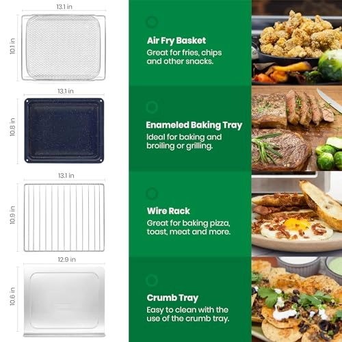 Infrared Heating Air Fryer Toaster Oven