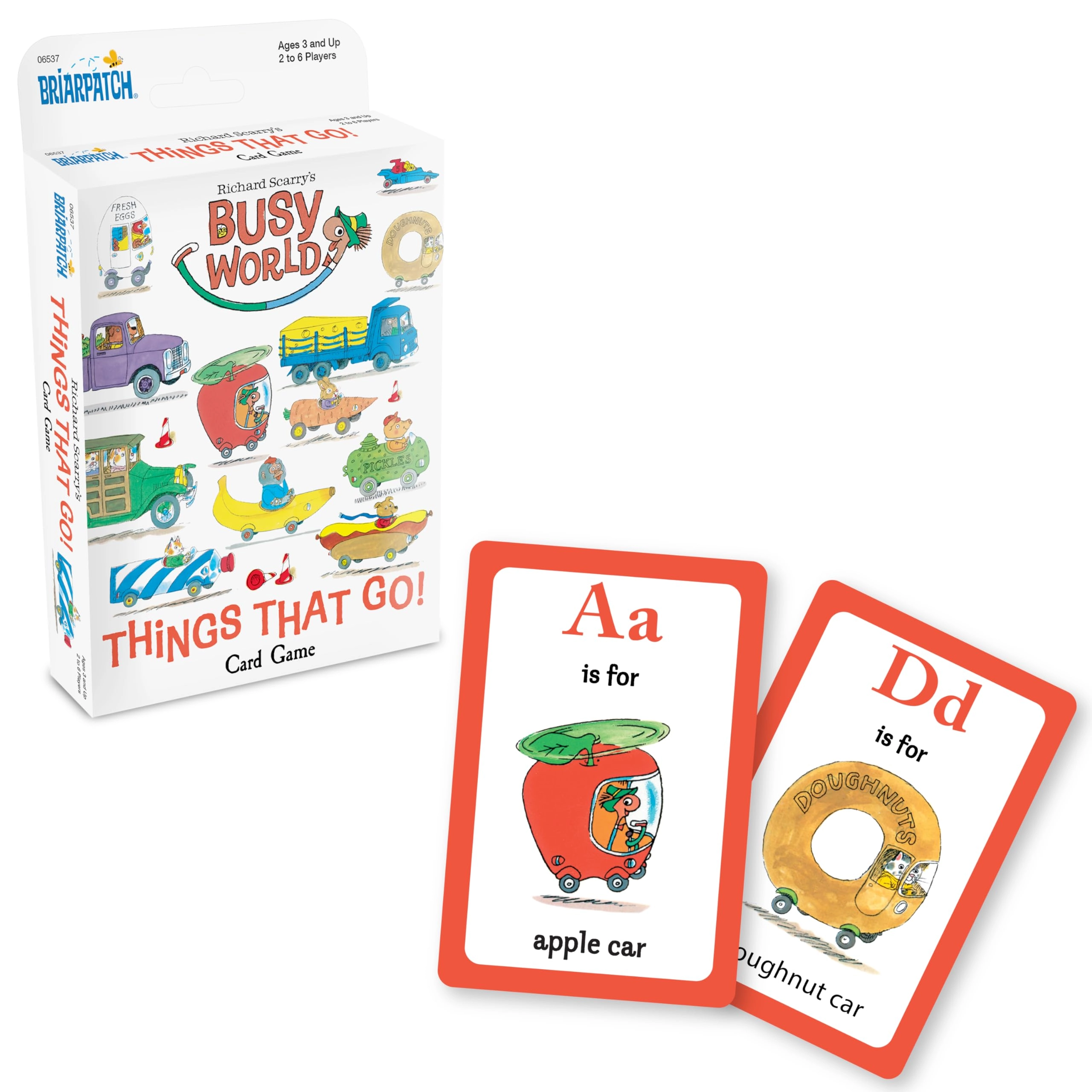 Briarpatch Richard Scarry Things that Go Card Game