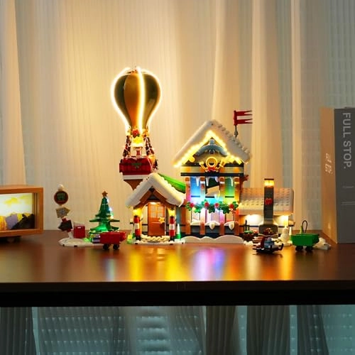 LED Light Kit - Compatible with Lego 10339 Santa's Post Office Lights Only
