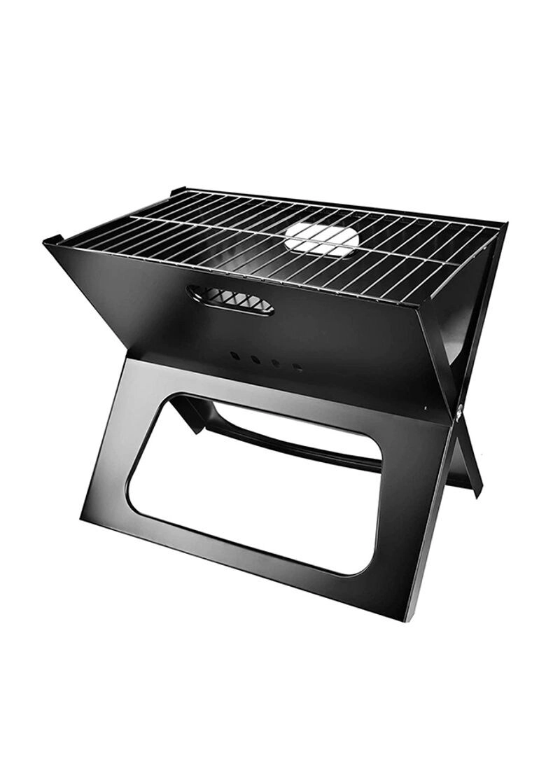 Portable Bbq Charcoal Grill - Black 43X29X23Cm