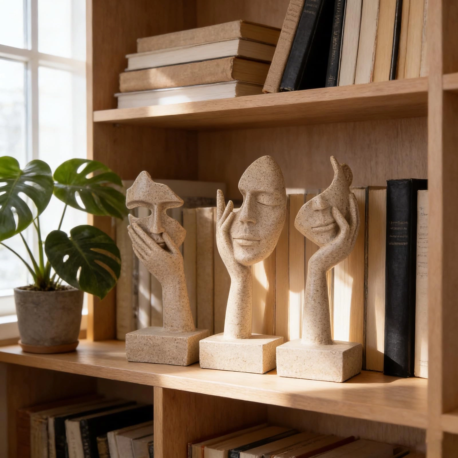 Thinker Statue - Plastic, Resin