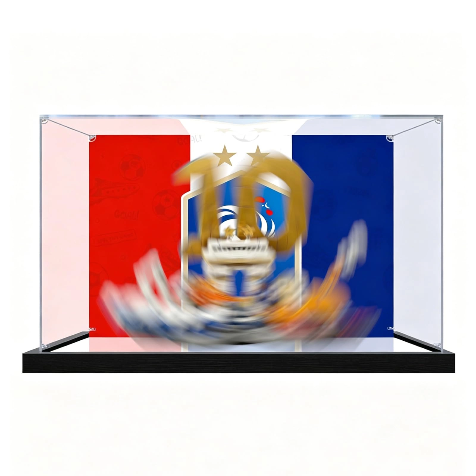 LeafLane Acrylic Display Case for LEGO 43013 - Thick Durable Acrylic Dustproof 30 x 20 x 20 cm