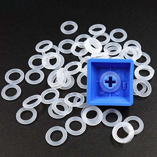 Rubber O-Ring Sound Dampeners - 144 pcs