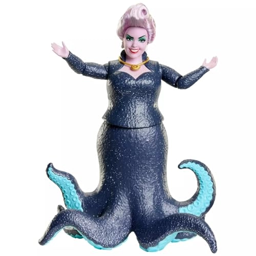 Ursula fashion doll - Plastic lavender hair updo Ages 3+