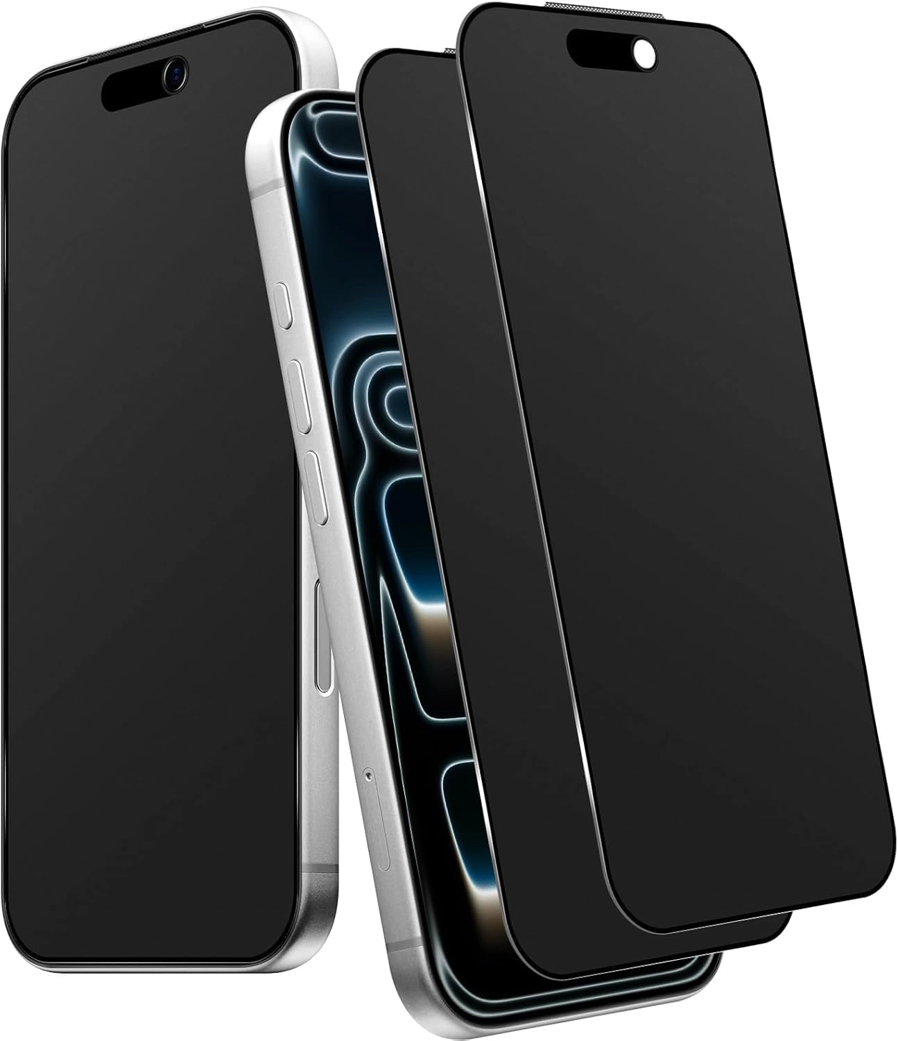 Muzz International Privacy Screen Protector for IPhone 17 Pro - Matte 9H