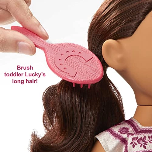 Lucky Toddler Doll - 14-in Spirit plush Brush Ages 3+