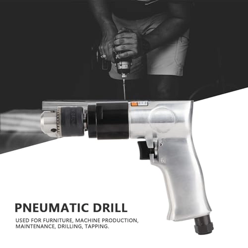 AD-104 - 3/8" High Speed Reversible Pneumatic Drill 1800 RPM