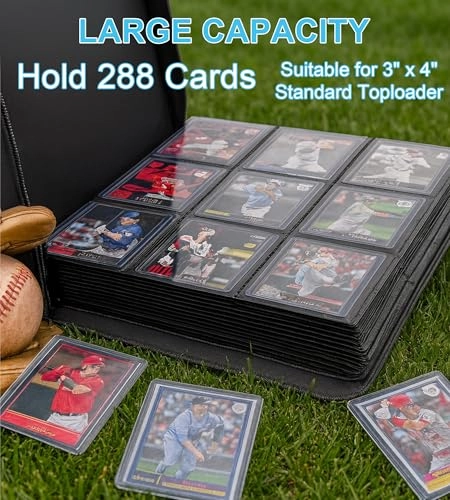 Card Binder for Top Loaders - 288 Cards