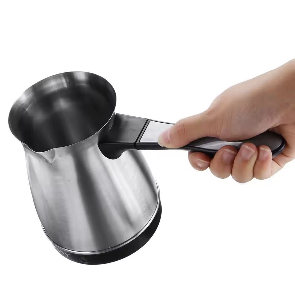 Stainless Steel Coffee Machine - Portable Waterproof Electric