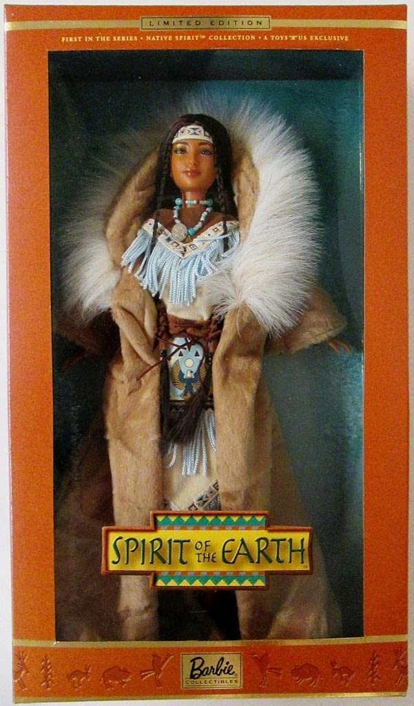 Mattel Barbie Spirit of the Earth Collector Doll - Plastic Ages 15+