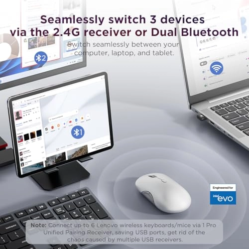 700 Multi-Device Wireless Mouse - Wireless