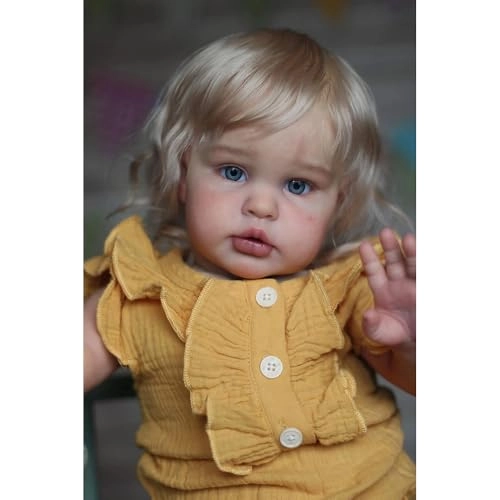 Reborn Baby Doll - 24 in Silicone Vinyl Toddler Girl Ages 3+