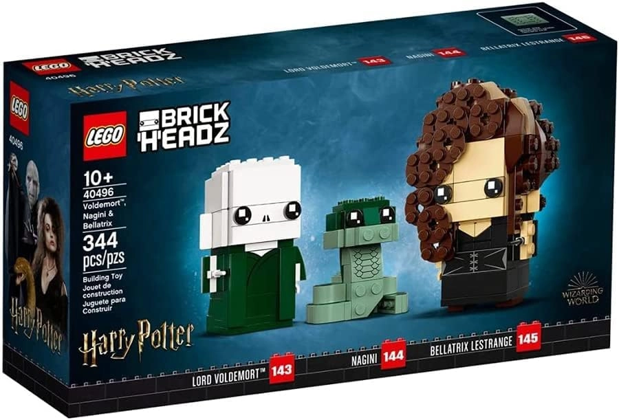 HARRY POTTER BRICKHEADZ Voldemort - Nagini - Bellatrix (40496)