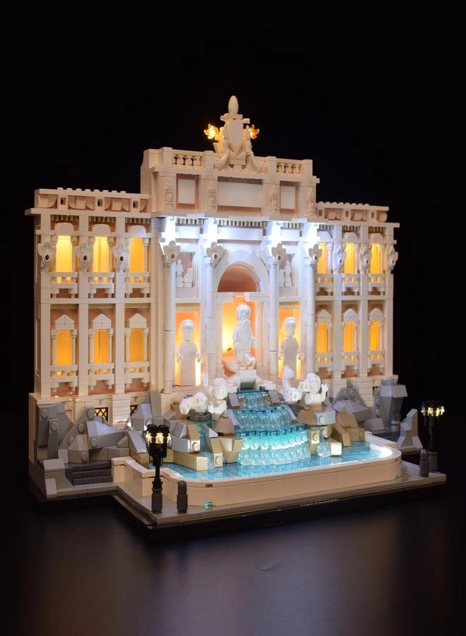 LIGHTGO LED Kit - for Lego 21062 Trevi Fountain Lighting Only (Classic Version)