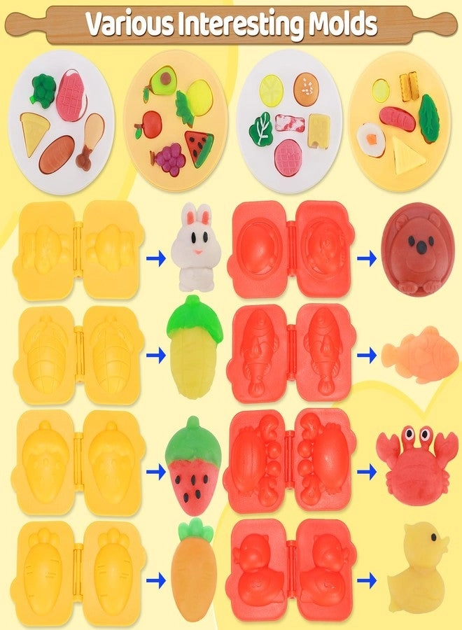 BBQ Pizza Color Dough Kitchen Creations Set - 3+ years