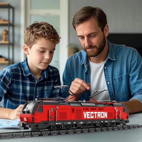 Train Building Block Kit - Vectron Train 1757 pcs