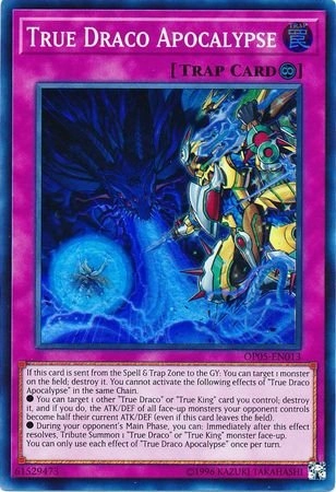 Yu-Gi-Oh! True Draco Apocalypse OP05-EN013 - EN