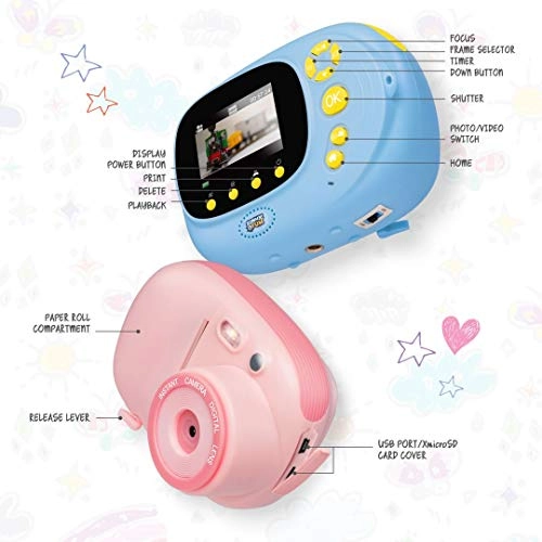 Crafty Cam - 5MP 1080P Instant Print